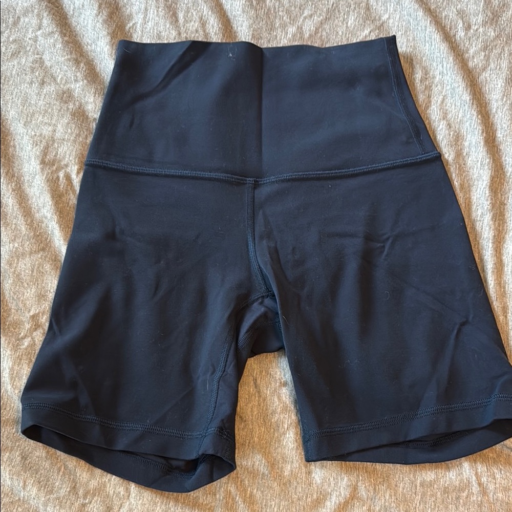 Black Women's High-Waisted Shorts